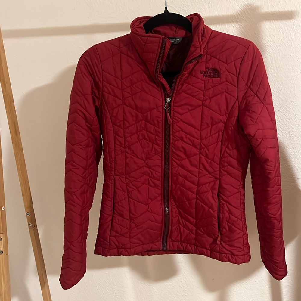 North Face Jacket, Red, Size XS